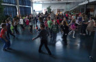 Plesno rajanje učencev 1. triletja
